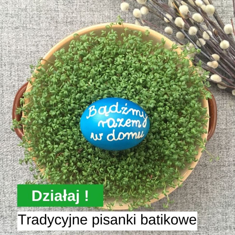 Tradycyjne pisanki batikowe