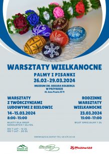 Wielkanocne warsztaty w Muzeum Kolberga w Przysusze 