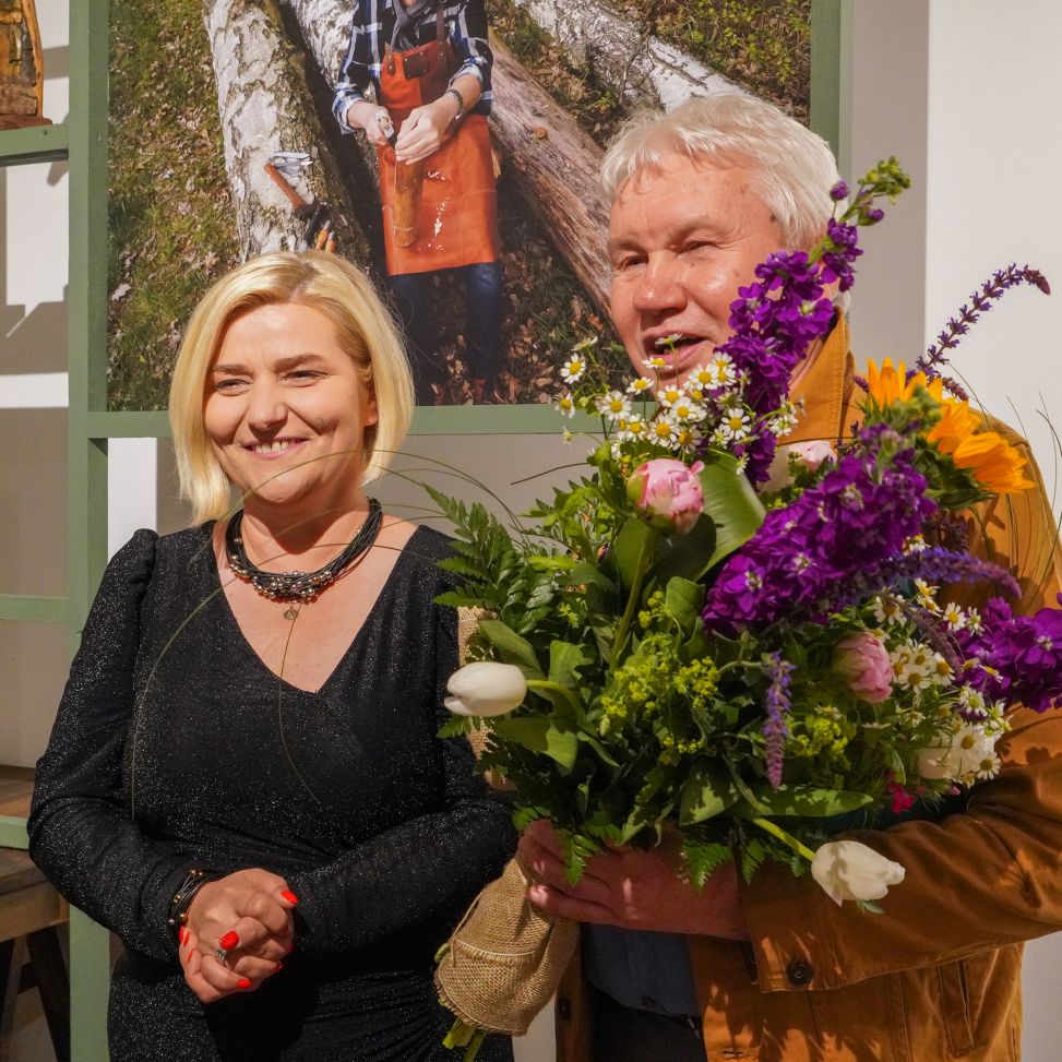 Otwarcie wystawy rzeźby Adama Sobienia - FOTORELACJA