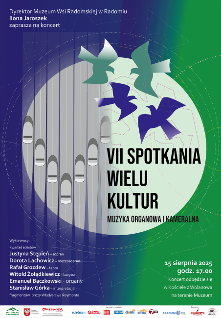 VII Spotkania wielu kultur
w Muzeum Wsi Radomskiej - koncert
