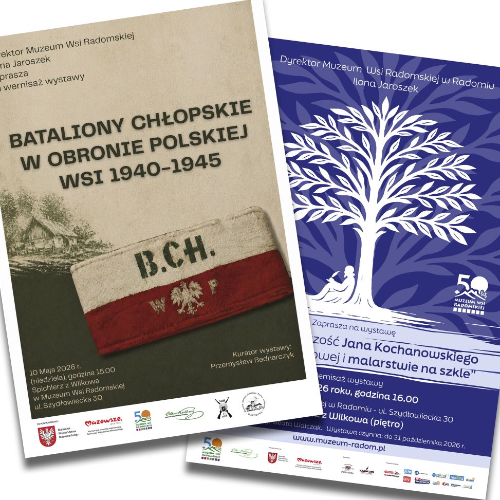 Zapraszamy na wystawowy weekend w Muzeum Wsi Radomskiej!