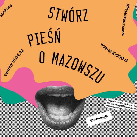 NAPISZ SŁOWA PIEŚNI O MAZOWSZU! - KONKURS