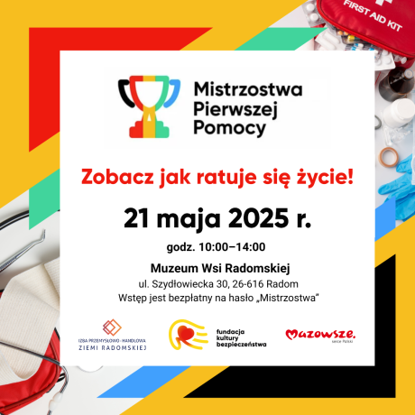 II Mistrzostwa Pierwszej Pomocy w Muzeum Wsi Radomskiej