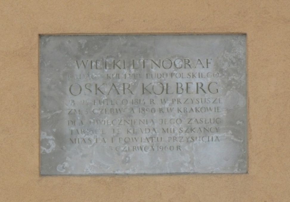 Dokumenty urodzenia Oskara Kolberga