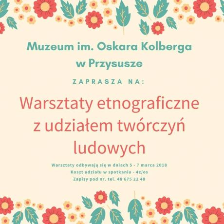 Wielkanocne warsztaty z twórczyniami ludowymi