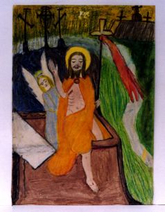 Zmartwychwstanie Chrystusa w sztuce ludowej w zbiorach Muzeum Wsi Radomskiej